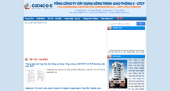Desktop Screenshot of cienco5.vn